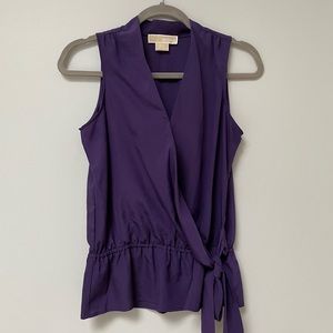 Michael Kors sleeveless blouse.